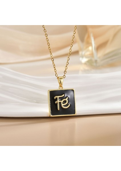 Yeni Özel Titanyum Çelik Köprücük Kemiği Zinciri Geometrik Tasarım Kolye Kadın Kolye Işık Lüks Niş Yüksek Kaliteli Aksesuarlar (Yurt Dışından)