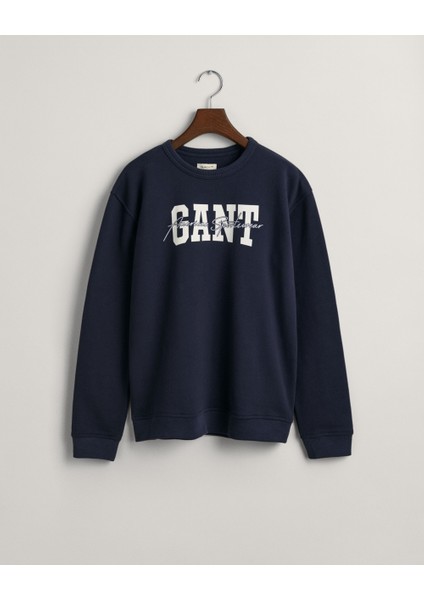 Erkek Baskılı Logo Detaylı Regular Fit Sweatshirt fiyatları