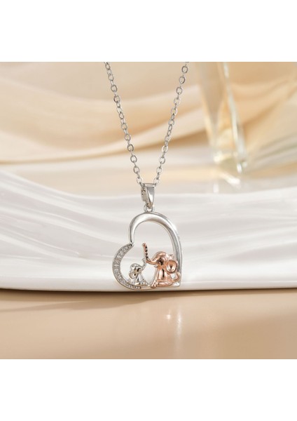 Yeni Avrupa ve Amerika Birleşik Devletleri Moda Lüks Niş Mücevher Deniz Dünyası Kolye Bakır Kaplama 18K Kolye Titanyum Çelik Köprücük Kemiği Zinciri (Yurt Dışından)