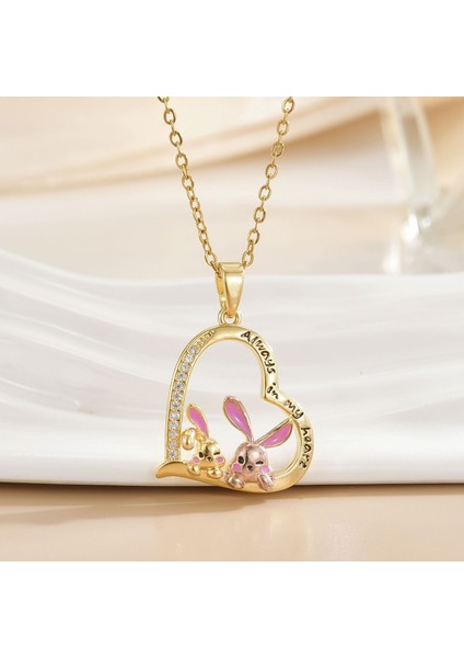 Yeni Avrupa ve Amerika Birleşik Devletleri Moda Lüks Niş Mücevher Deniz Dünyası Kolye Bakır Kaplama 18K Kolye Titanyum Çelik Köprücük Kemiği Zinciri (Yurt Dışından)