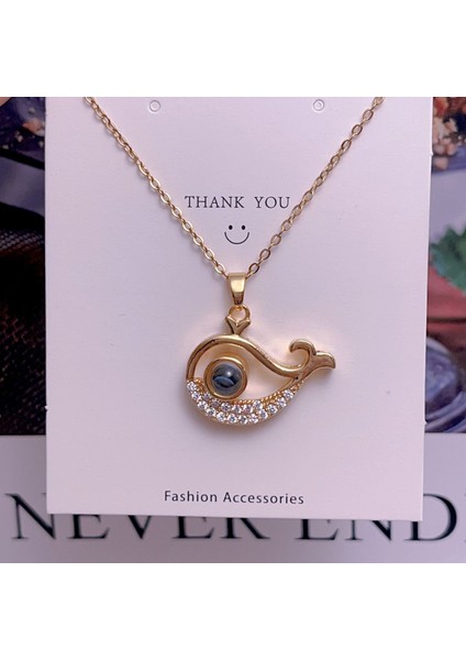 Yeni Özel Titanyum Çelik Köprücük Kemiği Zinciri Geometrik Tasarım Kolye Kadın Kolye Işık Lüks Niş Yüksek Kaliteli Aksesuarlar (Yurt Dışından)