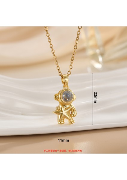 Yeni Avrupa ve Amerika Birleşik Devletleri Karikatür Sevimli Dikiş Yağ Damlası Zirkonya Kolye Kolye Dıy Takı Aksesuarları (Yurt Dışından)