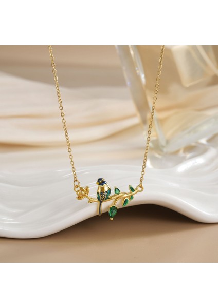 Yeni Bakır Kaplama Mikro-Set Zirkon Metin Tasarımı Moda Basit ve Çok Yönlü Kolye Ucu Kolye (Yurt Dışından)