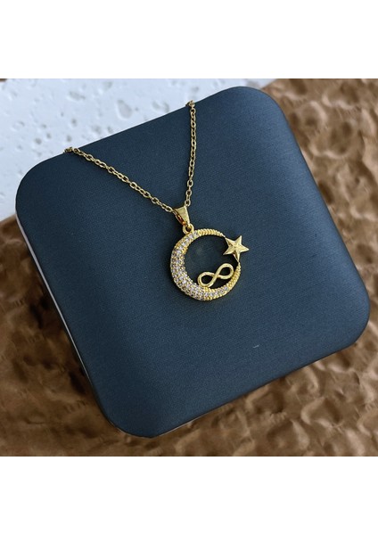 Yeni Kıdemli Işık Duygusu Lüks Titanyum Çelik Kolye Kadın Niş Tasarım Baharatlı Kız Inci Köprücük Kemiği Zinciri Moda Yüz Aksesuarları ile (Yurt Dışından)