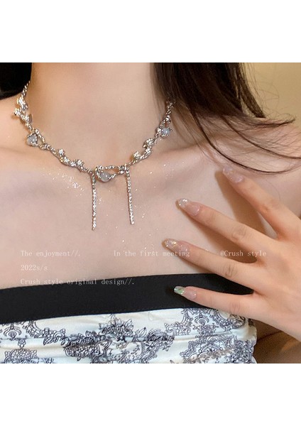 Yeni Retro Bohem Kolye Hong Kong Tadı Seramik Kolye Kolye Kadın Yeni Etnik Kolye Uzun Bölüm (Yurt Dışından)