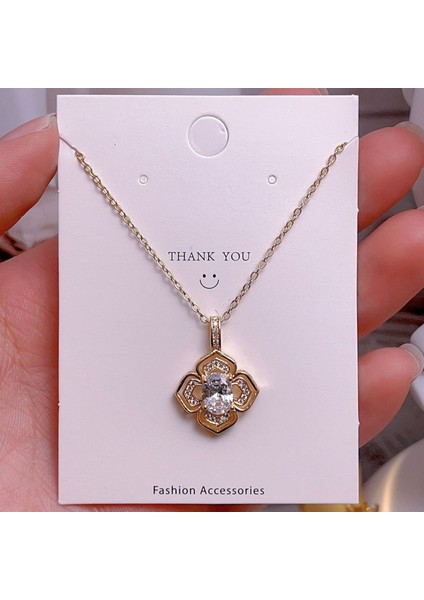 Yeni Avrupa ve Amerika Birleşik Devletleri Noel Serisi Kolye Kadın Basit Yeni Iş Tatil Elemanları Mikro-Kabuklu Yağ Damlası Kolye (Yurt Dışından)