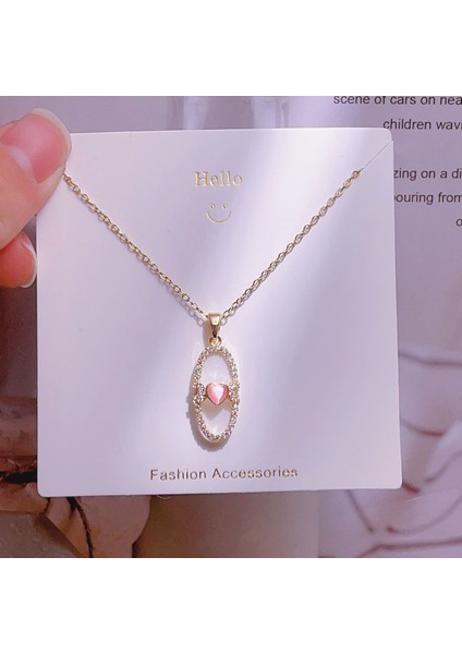 Yeni Avrupa ve Amerika Birleşik Devletleri Noel Serisi Kolye Kadın Basit Yeni Iş Tatil Elemanları Mikro-Kabuklu Yağ Damlası Kolye (Yurt Dışından)