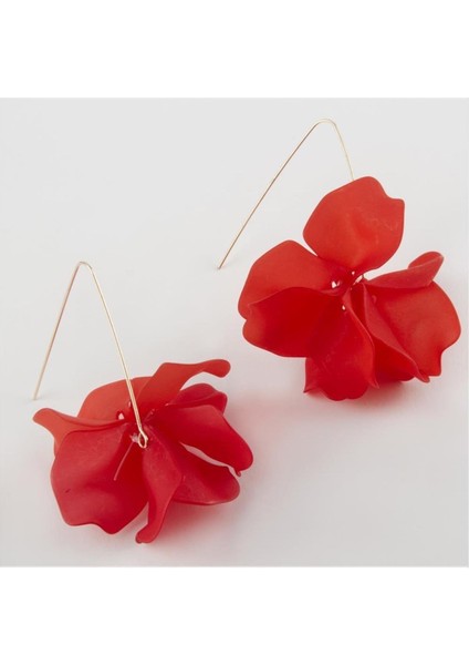 Çiçek Figürlü Zara Küpe