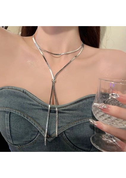 Yeni Geometrik Niş Kolye Yüksek Tasarım Moda Ins Mizaç Kolye Aksesuarları (Yurt Dışından)