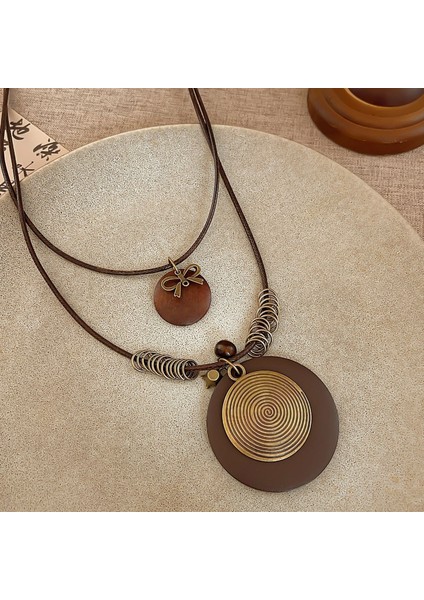 Yeni Geometrik Niş Kolye Yüksek Tasarım Moda Ins Mizaç Kolye Aksesuarları (Yurt Dışından)