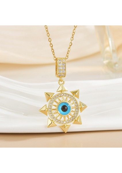 Yeni Titanyum Çelik Premium Niş Tasarım Kolye Duygusu Gelgit Modası Basit Mizaç Rengini Kaybetmez Köprücük Kemiği Zinciri (Yurt Dışından)