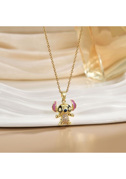 Yeni Titanyum Çelik Premium Niş Tasarım Kolye Duygusu Gelgit Modası Basit Mizaç Rengini Kaybetmez Köprücük Kemiği Zinciri (Yurt Dışından)