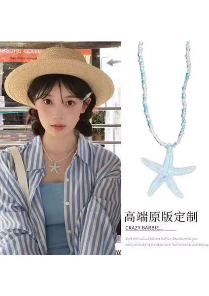 Yeni Kolye Kadın Niş Aksesuarları Baharatlı Kız Tatlı Serin Köprücük Kemiği Zinciri Kazak Kazak Zinciri Yüz Üst Düzey Süslemeler Duygusu ile (Yurt Dışından)