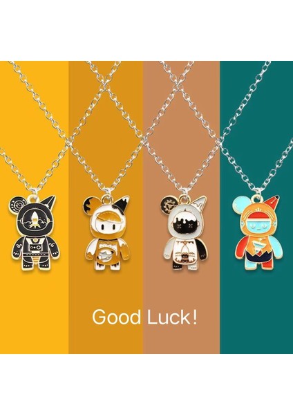 Yeni Vibe Sense Iyi Şanslar Istifleme Kolye Kısa Kolye Sevimli Köprücük Kemiği Zinciri (Yurt Dışından)