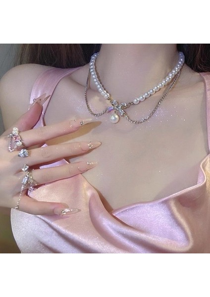 Yeni Perçin Metal Deri Yaka Crockpunk Aşk Kız Kültür Niş Kolye (Yurt Dışından)