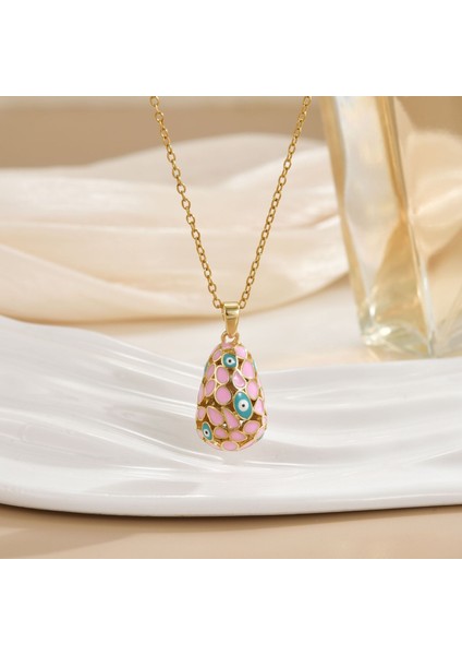 Yeni Özel Titanyum Çelik Köprücük Kemiği Zinciri Geometrik Tasarım Kolye Kadın Kolye Işık Lüks Niş Yüksek Kaliteli Aksesuarlar (Yurt Dışından)