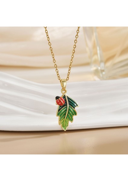 Yeni Bakır Kaplama Mikro-Set Zirkon Metin Tasarımı Moda Basit ve Çok Yönlü Kolye Ucu Kolye (Yurt Dışından)