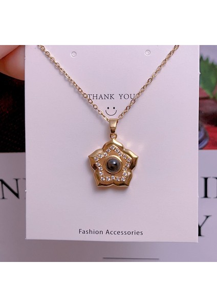 Yeni Özel Titanyum Çelik Köprücük Kemiği Zinciri Geometrik Tasarım Kolye Kadın Kolye Işık Lüks Niş Yüksek Kaliteli Aksesuarlar (Yurt Dışından)