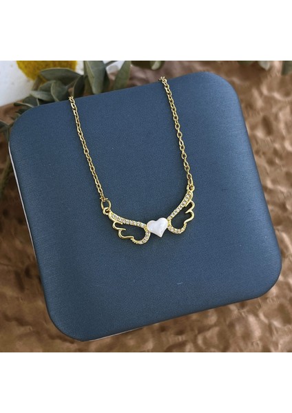 Yeni Kıdemli Işık Duygusu Lüks Titanyum Çelik Kolye Kadın Niş Tasarım Baharatlı Kız Inci Köprücük Kemiği Zinciri Moda Yüz Aksesuarları ile (Yurt Dışından)