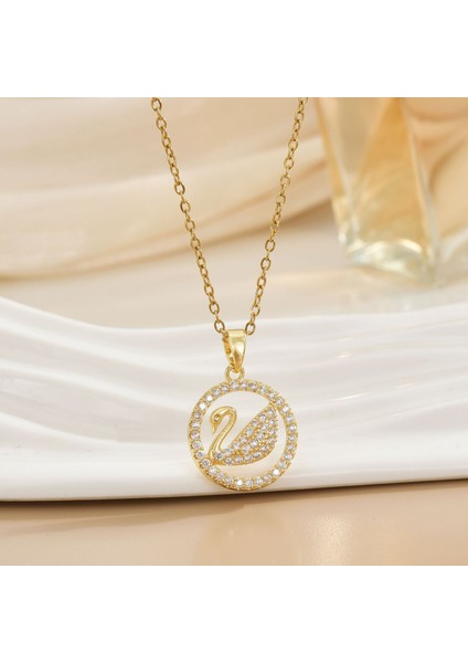 Yeni Kıdemli Işık Duygusu Lüks Titanyum Çelik Kolye Kadın Niş Tasarım Baharatlı Kız Inci Köprücük Kemiği Zinciri Moda Yüz Aksesuarları ile (Yurt Dışından)