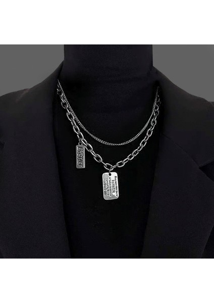 Yeni Kolye Niş Tasarım Birinci Sınıf Mizaç Duygusu Basit Köprücük Kemiği Zinciri Çok Yönlü Basit Hafif Lüks Kolye (Yurt Dışından)