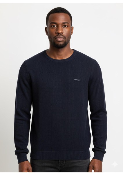 Bisiklet Yaka Pike Sweatshirt