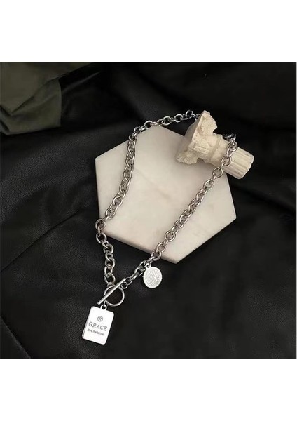 Yeni Vibe Sense Iyi Şanslar Istifleme Kolye Kısa Kolye Sevimli Köprücük Kemiği Zinciri (Yurt Dışından)