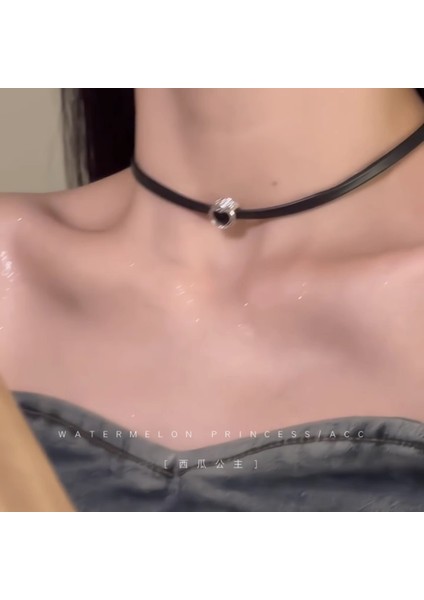 Yeni Ekleme Japonya ve Güney Kore Kolye Tasarım Duygusu Gelişmiş Hafif Lüks Niş Köprücük Kemiği Zinciri, Kadın Kolye (Yurt Dışından)