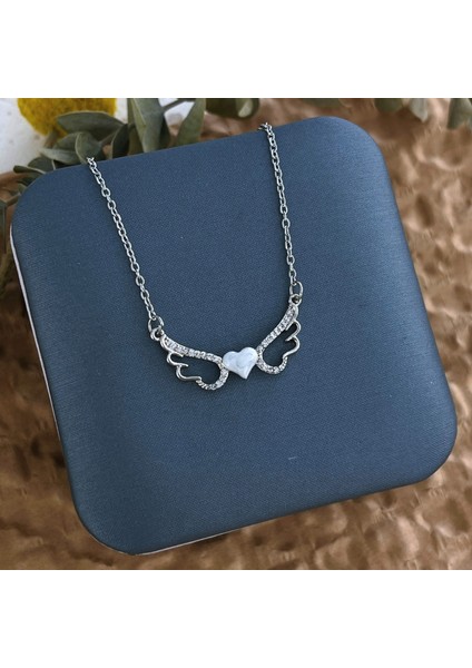 Yeni Kıdemli Işık Duygusu Lüks Titanyum Çelik Kolye Kadın Niş Tasarım Baharatlı Kız Inci Köprücük Kemiği Zinciri Moda Yüz Aksesuarları ile (Yurt Dışından)