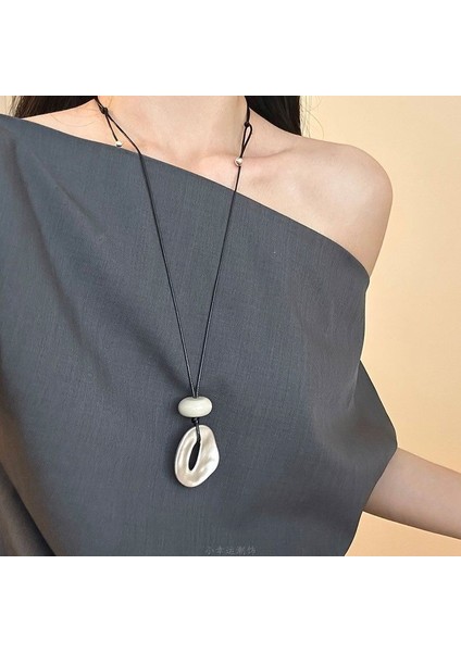 Yeni Geometrik Niş Kolye Yüksek Tasarım Moda Ins Mizaç Kolye Aksesuarları (Yurt Dışından)