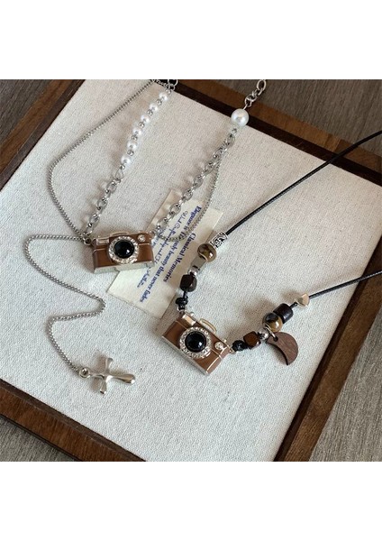 Yeni Retro Bohem Kolye Hong Kong Tadı Seramik Kolye Kolye Kadın Yeni Etnik Kolye Uzun Bölüm (Yurt Dışından)