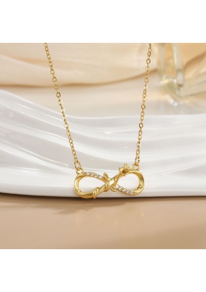 Yeni Kıdemli Işık Duygusu Lüks Titanyum Çelik Kolye Kadın Niş Tasarım Baharatlı Kız Inci Köprücük Kemiği Zinciri Moda Yüz Aksesuarları ile (Yurt Dışından)