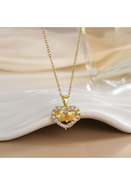 Yeni Kıdemli Işık Duygusu Lüks Titanyum Çelik Kolye Kadın Niş Tasarım Baharatlı Kız Inci Köprücük Kemiği Zinciri Moda Yüz Aksesuarları ile (Yurt Dışından)