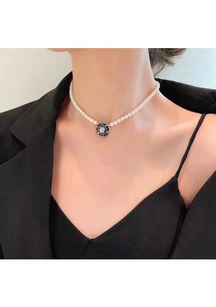 Yeni Ekleme Japonya ve Güney Kore Kolye Tasarım Duygusu Gelişmiş Hafif Lüks Niş Köprücük Kemiği Zinciri, Kadın Kolye (Yurt Dışından)