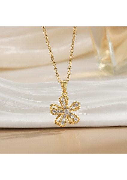 Yeni Avrupa ve Amerika Birleşik Devletleri Noel Serisi Kolye Kadın Basit Yeni Iş Tatil Elemanları Mikro-Kabuklu Yağ Damlası Kolye (Yurt Dışından)