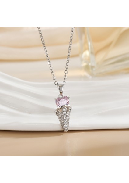 Yeni Avrupa ve Amerika Birleşik Devletleri Noel Serisi Kolye Kadın Basit Yeni Iş Tatil Elemanları Mikro-Kabuklu Yağ Damlası Kolye (Yurt Dışından)