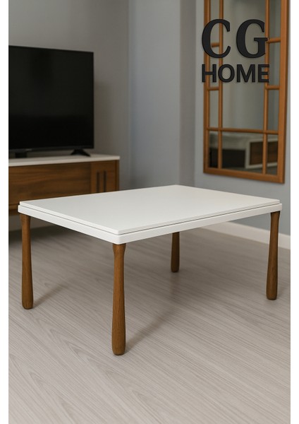 Alvin Bohem Sehpa Orta Sehpa Ahşap Lake Boya fırsatları