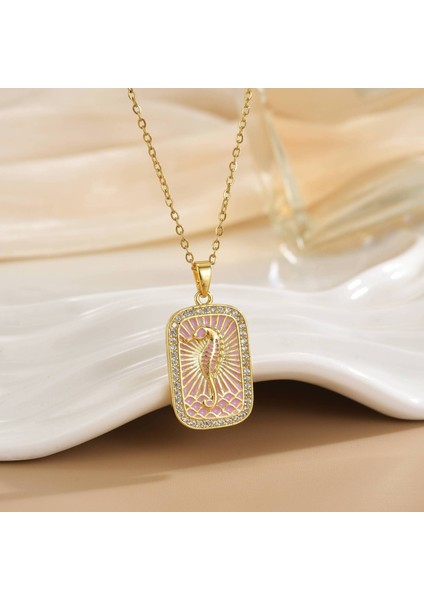 Yeni Avrupa ve Amerika Birleşik Devletleri Noel Serisi Kolye Kadın Basit Yeni Iş Tatil Elemanları Mikro-Kabuklu Yağ Damlası Kolye (Yurt Dışından)