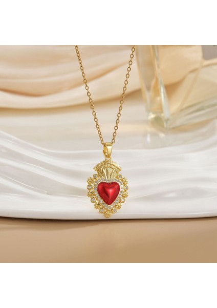 Yeni Kıdemli Işık Duygusu Lüks Titanyum Çelik Kolye Kadın Niş Tasarım Baharatlı Kız Inci Köprücük Kemiği Zinciri Moda Yüz Aksesuarları ile (Yurt Dışından)