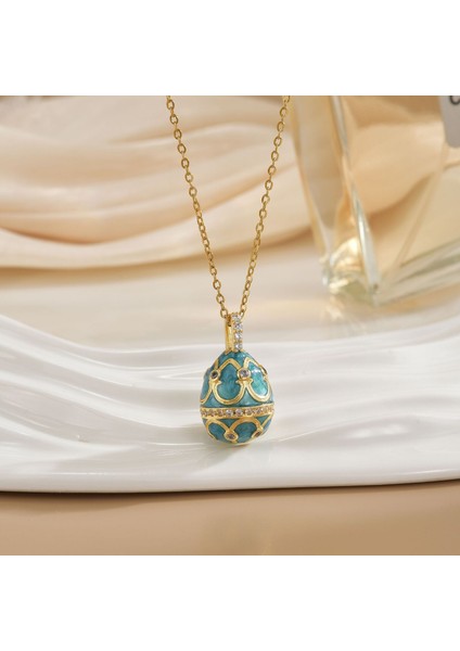 Yeni Titanyum Çelik Premium Niş Tasarım Kolye Duygusu Gelgit Modası Basit Mizaç Rengini Kaybetmez Köprücük Kemiği Zinciri (Yurt Dışından)