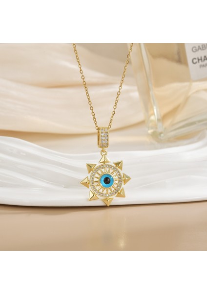 Yeni Kıdemli Işık Duygusu Lüks Titanyum Çelik Kolye Kadın Niş Tasarım Baharatlı Kız Inci Köprücük Kemiği Zinciri Moda Yüz Aksesuarları ile (Yurt Dışından)