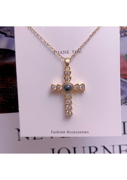 Yeni Özel Titanyum Çelik Köprücük Kemiği Zinciri Geometrik Tasarım Kolye Kadın Kolye Işık Lüks Niş Yüksek Kaliteli Aksesuarlar (Yurt Dışından)