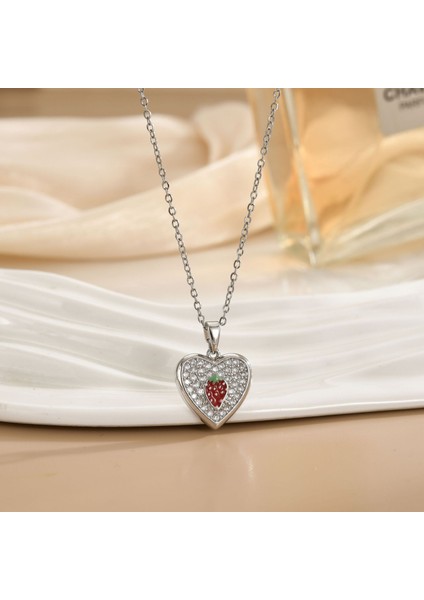 Yeni Avrupa ve Amerika Birleşik Devletleri Noel Serisi Kolye Kadın Basit Yeni Iş Tatil Elemanları Mikro-Kabuklu Yağ Damlası Kolye (Yurt Dışından)