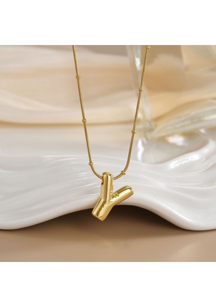 Yeni Avrupa ve Amerika Birleşik Devletleri Noel Serisi Kolye Kadın Basit Yeni Iş Tatil Elemanları Mikro-Kabuklu Yağ Damlası Kolye (Yurt Dışından)