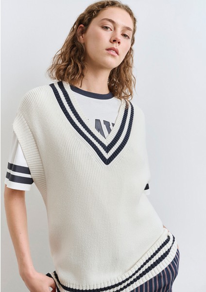 Ekru Süveter 1710706-70057