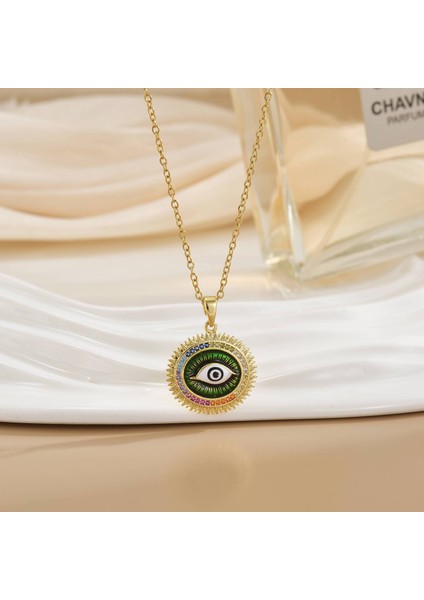 Yeni Avrupa ve Amerika Birleşik Devletleri Noel Serisi Kolye Kadın Basit Yeni Iş Tatil Elemanları Mikro-Kabuklu Yağ Damlası Kolye (Yurt Dışından)