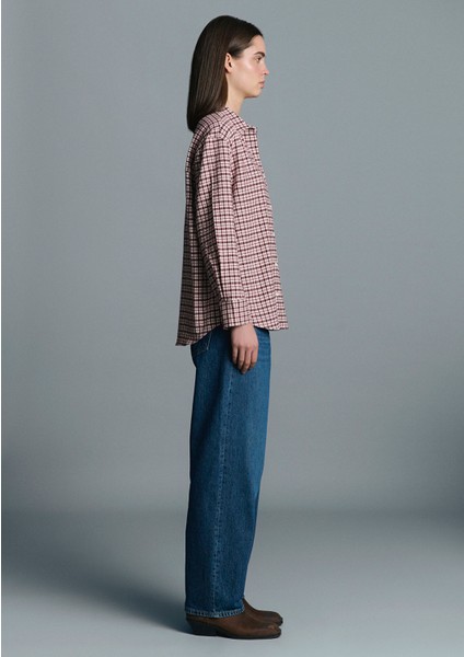 Bordo Ekose Gömlek 1211419-91458 indirimleri