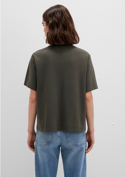 Haki Basic Interlok Tişört 1613820-71553 indirimleri