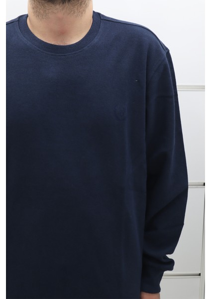 Fistan Store Erkek Düz Spor Kesim Rahat Kalıp Bisiklet Yaka Battal Kışlık Selanik Kumaşlı Kazak fiyatları