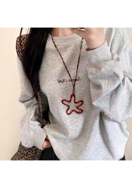 Yeni Kolye Niş Tasarım Birinci Sınıf Mizaç Duygusu Basit Köprücük Kemiği Zinciri Çok Yönlü Basit Hafif Lüks Kolye (Yurt Dışından)